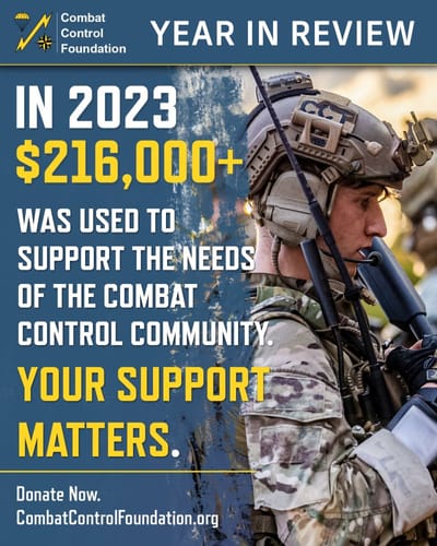 Help Our Veterans By Giving To The Combat Control Foundation