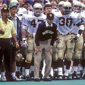 Lou's Lesson: Class, Commitment To Excellence, And Love For Our Lady Above, Notre Dame...