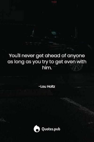 Lou's Lesson: A Fool's Game...