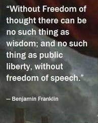 Founder's Note... Benjamin Franklin