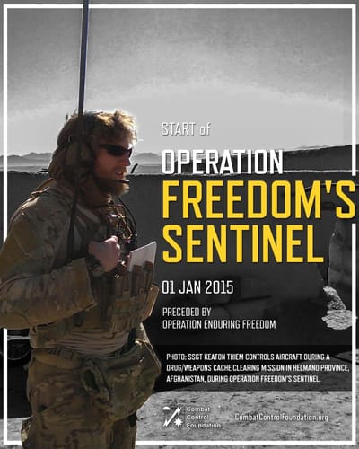 Help Our Veterans By Giving To The Combat Control Foundation