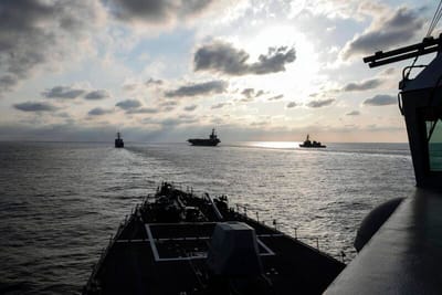 #RayPowell, Director At #SeaLight | Illuminating Maritime Gray-Zone Activities: U.S. Navy Aircraft Carrier Sails With Philippine Navy In South China Sea - Naval News