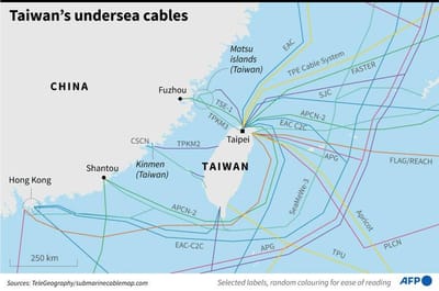 #CrystalT, Assistant Research Fellow At Institute For National Defense And Security Research: Cutting Underwater Communication Cables: An 'Information Blockade': "The Cyber Operation Toward Taiwan Never Really Stops."