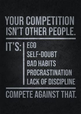 Your Competition Defined...