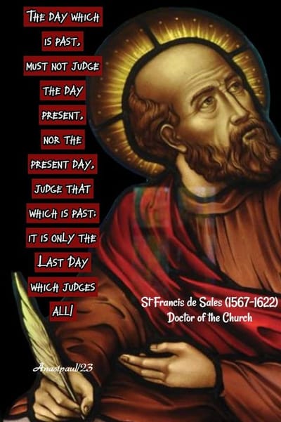 St. Francis de Sales (1567-1622), Doctor Of The Church