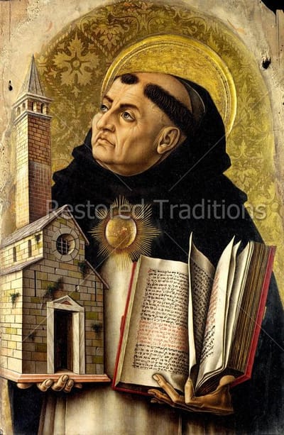 St. Thomas Aquinas (1225-1274), Doctor Of The Church