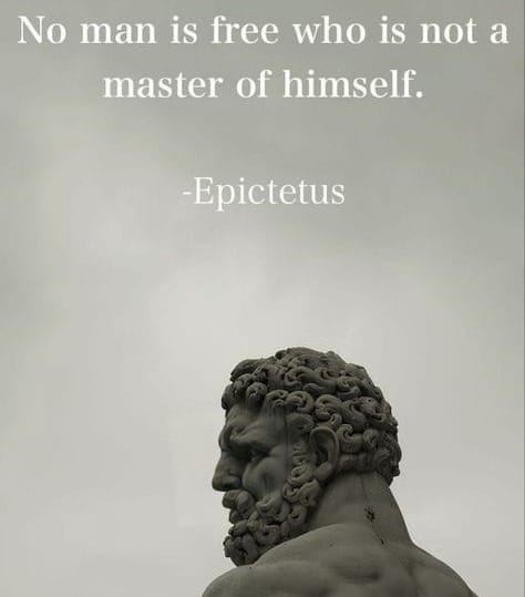 The Stoics Taught That It Is Most Important To Master Ourselves First, And Foremost...
