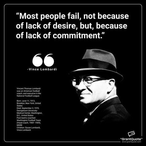 Coach Lombardi's Lesson
