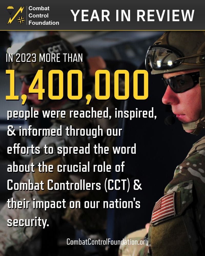 Help Our Veterans By Giving To The Combat Control Foundation