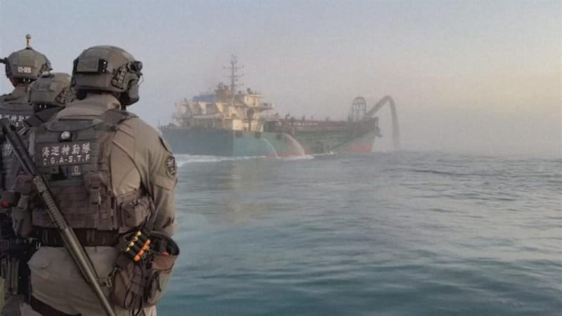 #ShannonBrandao, #ChinaBoss: New Law Arms Taiwan To Seize Chinese Sand Dredging Boats, Bust Beijing's 'Gray Zone' Warfare