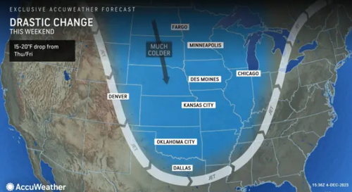 #ZeroHedge: Powerful Storm Could Cover Millions In US East With Snow