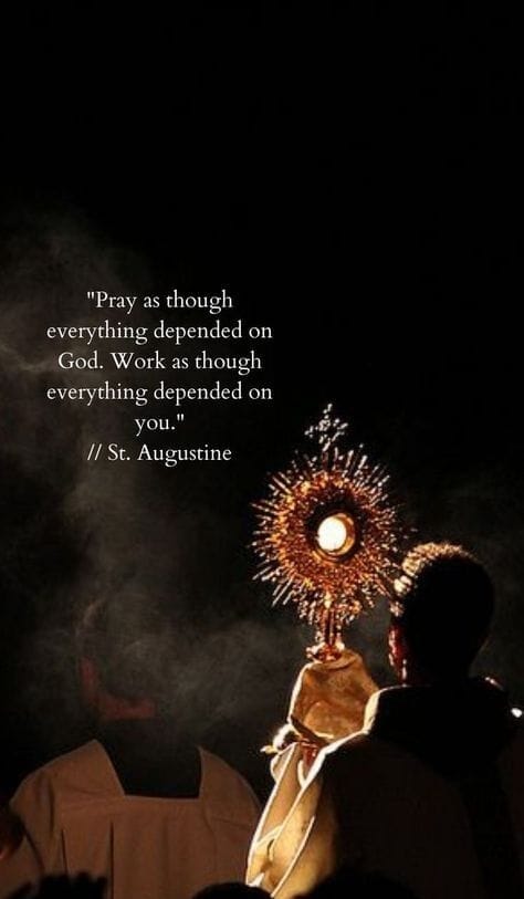 May The Lord Bless The Strength And Perseverance Of The Faithful- From Creighton's