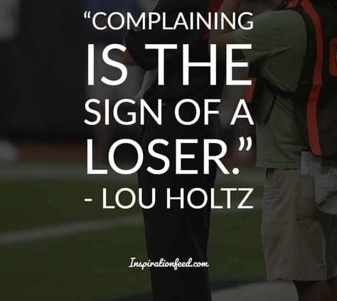 Lou's Lesson: And So Is Not Holding Yourself Accountable For Your Own Screw-Ups...