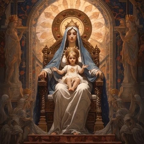 Hail Mary, Full Of Grace. Blessed Is The Fruit Of Thy Womb, Jesus...