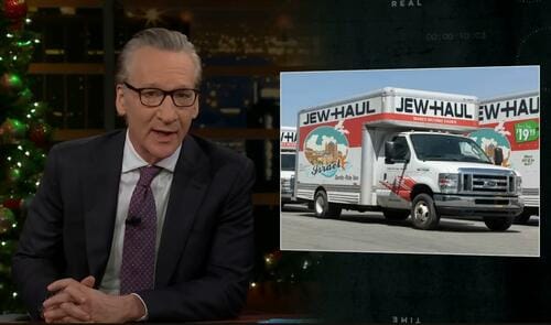 #ZeroHedge: Watch: #Maher: "It's Hard To Negotiate When The Other Side's Position Is - You All Die And Disappear" : 'Israel Isn't Going Anywhere "Get used to it..."'