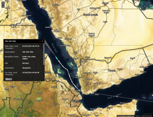 #ZeroHedge: [Wednesday, Jan 03, 2024 - 01:40 PM] Houthis Claim Another Container Ship Attack As Middle East Turmoil Worsens