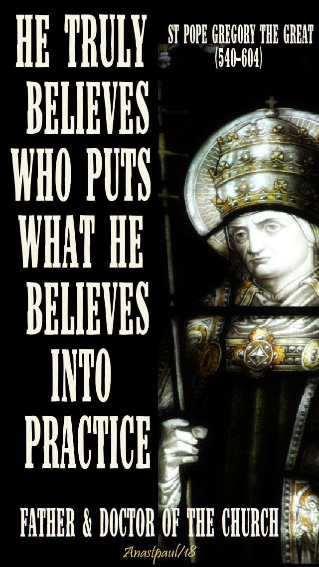 St. Pope Gregory The Great (540-604), Doctor Of The Church