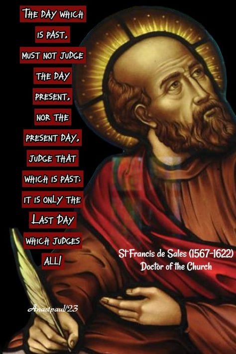 St. Francis de Sales (1567-1622), Doctor Of The Church