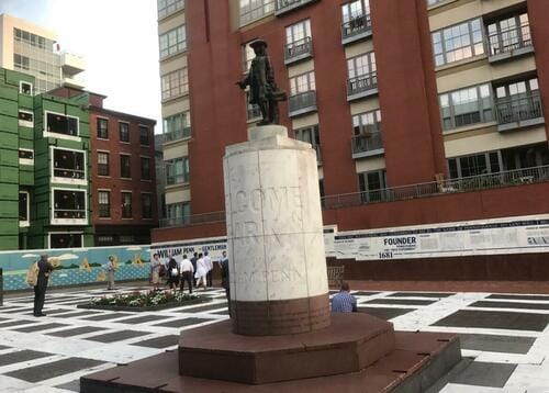 #ZeroHedge: Parks Service Seeks To Remove William Penn Statue To Make Philadelphia More "Welcome And Inclusive"